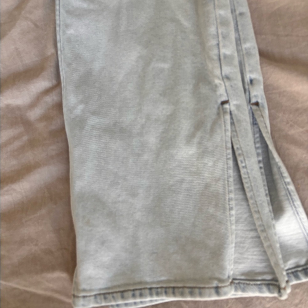 Abercrombie slim straight ultra high rise jeans size 4L - Picture 7 of 7